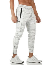 Load image into Gallery viewer, Joggers Slim Pants With Cargo Pockets - Light Gray Camo