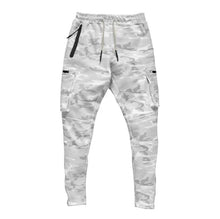 Load image into Gallery viewer, Joggers Slim Pants With Cargo Pockets - Light Gray Camo