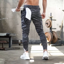 Load image into Gallery viewer, Joggers Slim Pants With Cargo Pockets - Dark Gray Camo