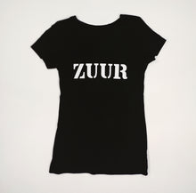 Load image into Gallery viewer, Zuur V-Neck Curvey Black Shirt
