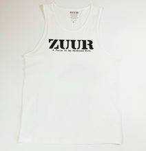 Load image into Gallery viewer, Unisex White Tank Top
