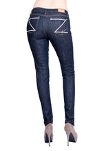 Load image into Gallery viewer, Distressed Me Skinny Jean Dark Blue - LIMITED EDITION
