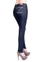 Load image into Gallery viewer, Distressed Me Skinny Jean Dark Blue - LIMITED EDITION
